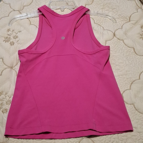 Lululemeon Align Waist Length Racerback Tank In Ripened Raspberry Size 2 - Picture 4 of 5